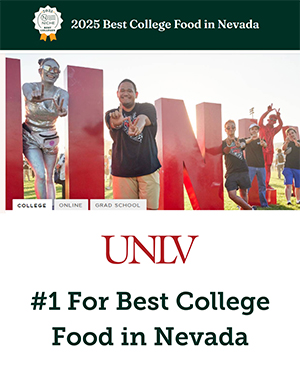 UNLV #1 for Best College Food in Nevada